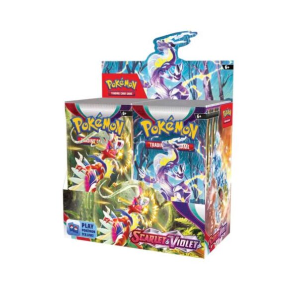 SCARLET AND VIOLET BOOSTEER DISPLAY BOX