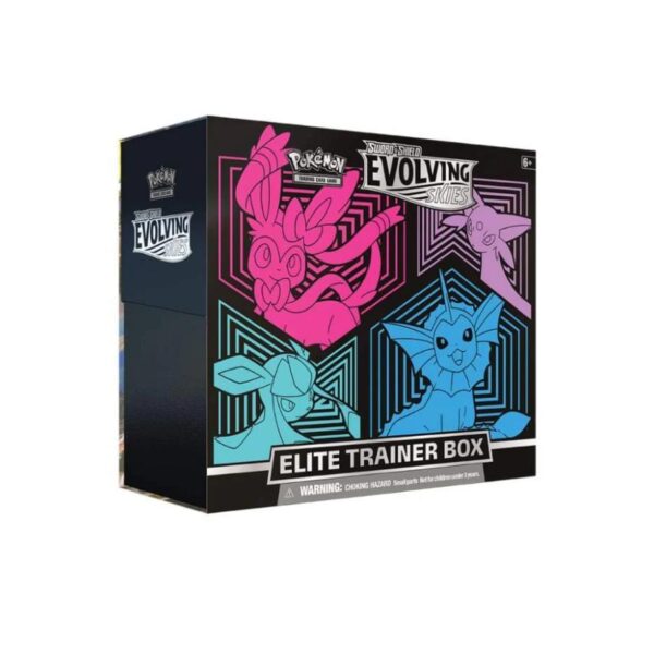 EVOLVING SKIES – TRAINER BOX – SYLVEON, VAPOREON, GLACEON AND ESPEON