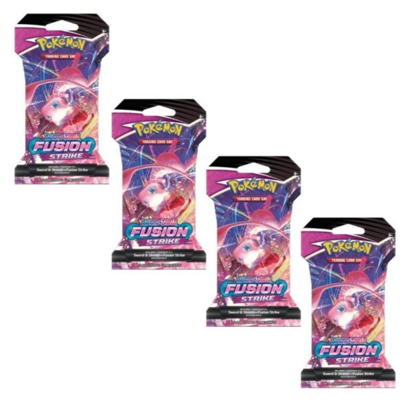 FUSION STRIKE – SLEEVED BOOSTER PACK – 24 PACK BUNDLE